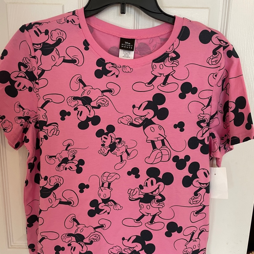 NWT Jerry Leigh Disney Mickey Shirt Juniors XL